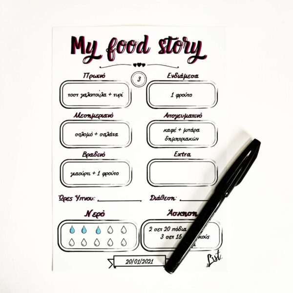 MY FOOD STORY