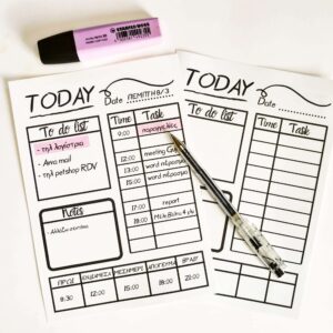 DAILY TO DO LIST