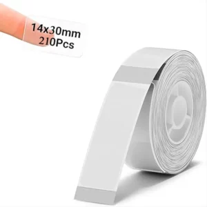 Niimbot 210 Αυτοκόλλητες Ετικέτες σε Ρολό 14x30 mm διάφανες