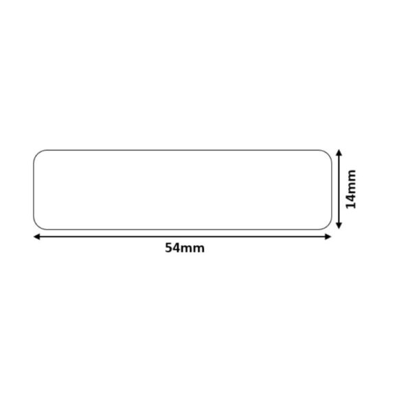 Niimbot 120 Αυτοκόλλητες Ετικέτες σε Ρολό 14x54 mm
