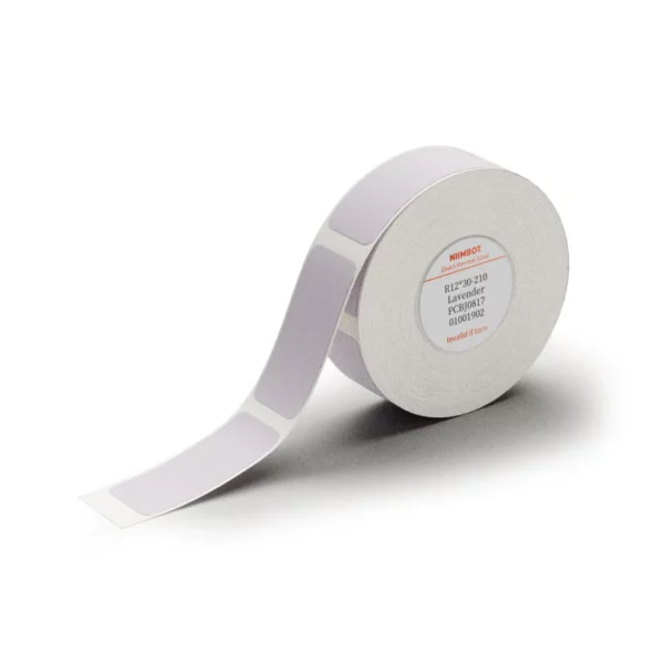 Niimbot 210 Αυτοκόλλητες Ετικέτες Lavender σε Ρολό 12x30 mm
