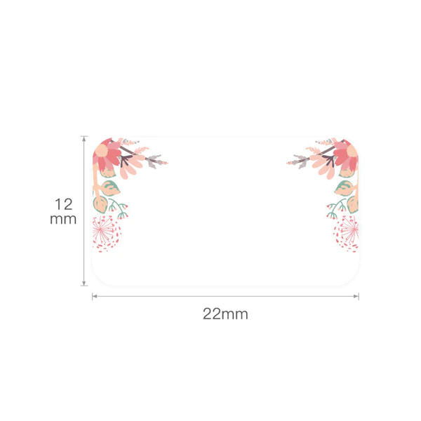 Niimbot 260 Αυτοκόλλητες Ετικέτες Spring σε Ρολό 12x22 mm