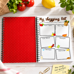 MY SHOPPING LIST JOURNAL