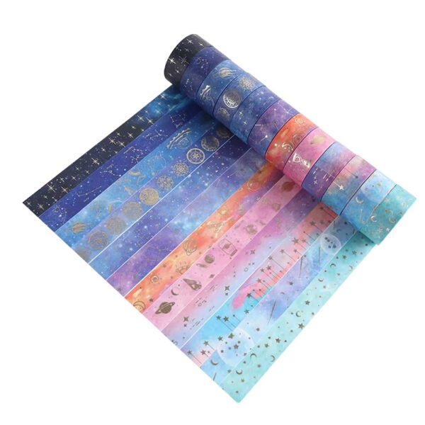 Washi Tapes με θέμα τον Ουρανό (Starry Sky)