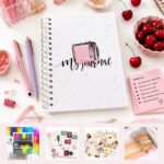 BACK TO JOURNALING KIT: ημερολόγιο, 12 μαρκαδόροι, δύο σετ αυτοκόλλητα και washi tape